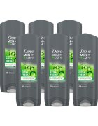 Dove Gel de dus Men + Care Extra Fresh - 6x250 ml