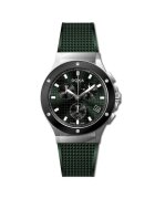 Doxa Ceas barbatesc Quartz Argintiu - Negru - Verde