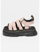 Dr. Martens Sandale de piele cu aspect masiv Mattison 3 - Roz pal