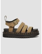 Dr. Martens Sandale de piele cu barete - Maro deschis