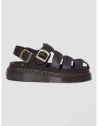 Dr. Martens Sandale de piele cu inchidere cu catarama - Negru