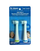 Dr. Mayer Set 2 capete - albastru - pentru periuta de dinti electrica
