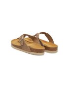DrBrinkmann Papuci flip-flop dama Dr Brinkmann - 700687-21 - Piele naturala - Maro - Maro