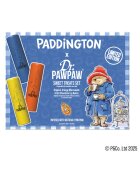DrPawPaw Set 3 balsamuri de buze Paddington™ Paddington Sweet Treats - aroma Orange Marmalade + Original Balm + Hot Chocolate - 3 x 4 g