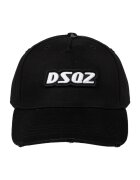 Dsquared2 Caciula barbati - neagra - 100% bumbac - dimensiune unica