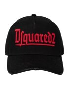 Dsquared2 Caciula barbati - neagra - bumbac - dimensiune unica