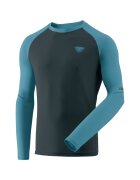 Dynafit Bluza alergare barbati Alpine Pro Negru/Bleu - Negru