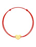 e-Crystal Bratara Kabbalah cu pandantiv din Aur-8K - Heart
