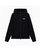 EA7 Bluza cu fermoar TRAIN LOGO SERIES M HOODIE FZ EXTENDED LOGO COFT CC-7M000568-AF13512-MC001