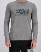 EA7 Bluza cu logo si croiala slim -