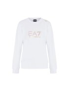 EA7 Bluza pentru Femei - W T-Top Cn - 8NTM45-TJ9RZ-1100 - Alb - Alb