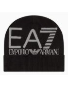 EA7 Caciula barbati - Emporio Armani - model 7X00006AF11994 MC041 - acril - neagra - marimea