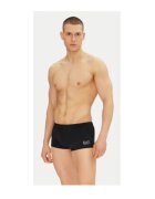 EA7 Costum de baie barbati - Emporio Armani - negru - 80% poliamida - 20% elastan -