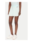 EA7 Fusta Emporio Armani albastru pal/alb - 85% poliester - 15% elastan - cu stea -