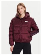 EA7 Geaca de iarna dama burgundy - material calduros
