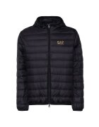EA7 Geaca pentru Barbati - m down light hooded jacket - 8NPB24-PNGPZ-0208 - XS INTL - Negru
