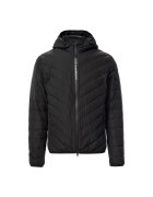 EA7 Geaca pentru Barbati - m down light jacket hoodie - 8NPB14-PNE1Z-1200 - Negru - Negru