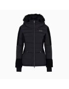 EA7 Geaca pentru Femei - w jacket medium padded mix material - 6RTB14-TNDAZ-1200 - Negru - Negru