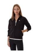 EA7 Hanorac dama - Emporio Armani Negru - Bumbac/Elastan -