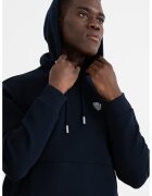 EA7 Hanorac uni cu buzunar kangaroo - Bleumarin