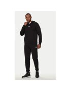 EA7 Hanorc barbati Emporio Armani - 8NPM32 PJVRZ - Bumbac - Negru