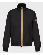 EA7 Jacheta barbati - Emporio Armani Poliester - Negru - Negru