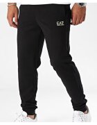 EA7 Pantaloni barbati Emporio Armani Bumbac - Negru - Negru