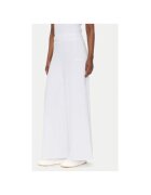 EA7 Pantaloni dama Emporio Armani - 7W000165 AF12654 - Viscoza/Elastan - Alb - Alb