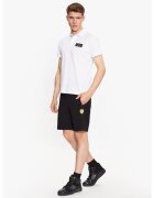 EA7 Pantaloni scurti barbati - Emporio Armani - Bumbac - Negru - Negru