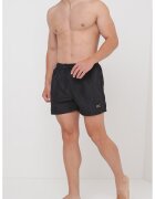 EA7 Pantaloni scurti de baie cu insertii laterale - Negru