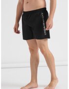 EA7 Pantaloni scurti de baie cu logo Sea World - Negru stins