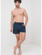 EA7 Pantaloni scurti de baie cu talie ajustabila - Bleumarin