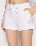 EA7 Pantaloni scurti din bumbac cu snur de ajustare -