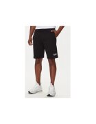 EA7 Pantaloni scurti sport barbati Emporio Armani - 8NPS65 PJVRZ - Bumbac - Negru - Negru