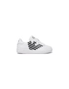 EA7 Pantofi sport baieti Emporio Armani 304462429 - Piele ecologica - Alb - Alb