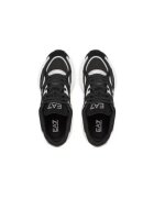 EA7 Pantofi sport barbati - X8X237 XK425 - Emporio Armani - Textil - Negru - Negru