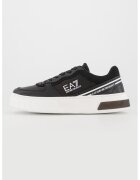 EA7 Pantofi sport cu insertii textile - Negru