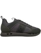 EA7 Pantofi sport pentru Barbati - Black White Cordura - X8X027-XK219-Q748 - Gri - Gri