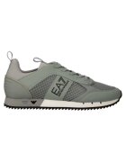 EA7 Pantofi sport pentru Barbati - black white laces - X8X027-XK050-T531 - Gri - Gri