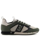 EA7 Pantofi sport pentru Barbati - black white laces - X8X027-XK050-T991 - Gri - Gri
