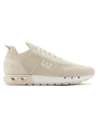 EA7 Pantofi sport pentru Femei - black white legacy knit - X8X171-XK373-T498 - Bej - Bej