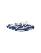 EA7 Papuci flip-flop barbati Emporio Armani - XCQ004 XK196 - Sintetic - Alb/Negru - Alb/Negru