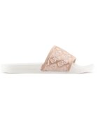 EA7 Papuci pentru Femei - All Over Slipper U - XCP010-XK340-N341 - Alb - Alb