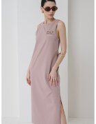 EA7 Rochie midi cu decolteu rotund - Violet deschis