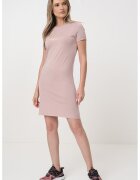 EA7 Rochie-tricou din amestec de modal cu logo - Auriu/Roz prafuit