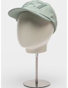 EA7 Sapca baseball unisex cu logo brodat - Verde deschis