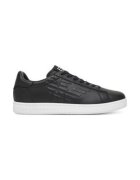 EA7 Tenisi barbati - Emporio Armani negru - piele naturala