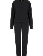 EA7 Trening pentru Femei - w t-top cn ch logo series tape - 7W000121-AF12643-UC001 - Negru - Negru