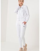 EA7 Trening slim-fit cu fermoar - Negru/Alb optic