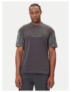 EA7 Tricou barbat - gri - bumbac